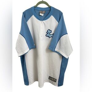 Majestic Los Angeles Lakers 1/4 Zip Shirt Sz(2XL)